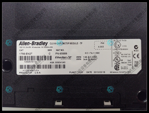 A-B 1756-EN2T以太网/IP通信模块