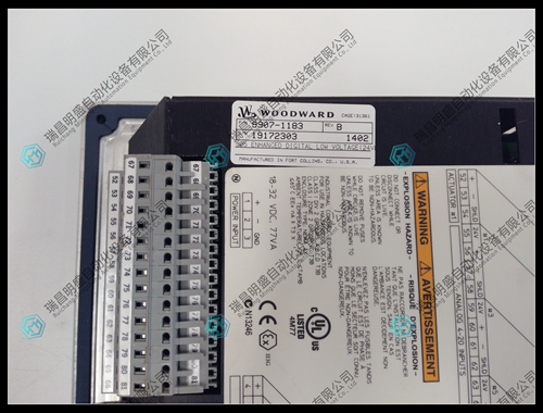 Woodward 9907-1183数字输入模块