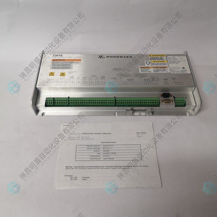 WOODWARD 2301E 8273-1011电源模块