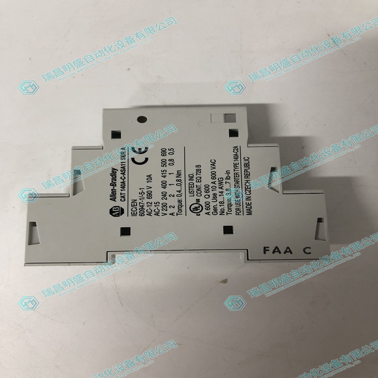 A-B 140A-C-ASA11A 侧装辅助触点  