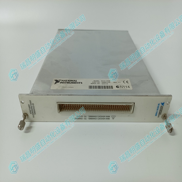NI SCXI-1102B 热电偶放大器模块
