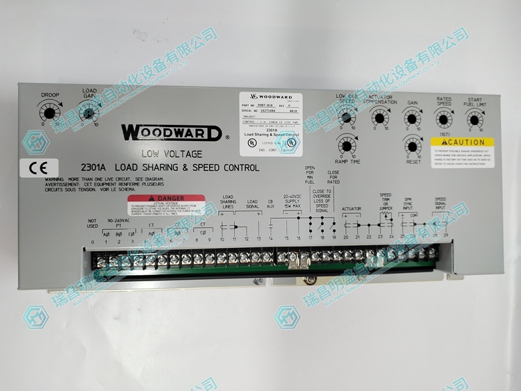 WOODWARD 2301A 9907-018调速控制器