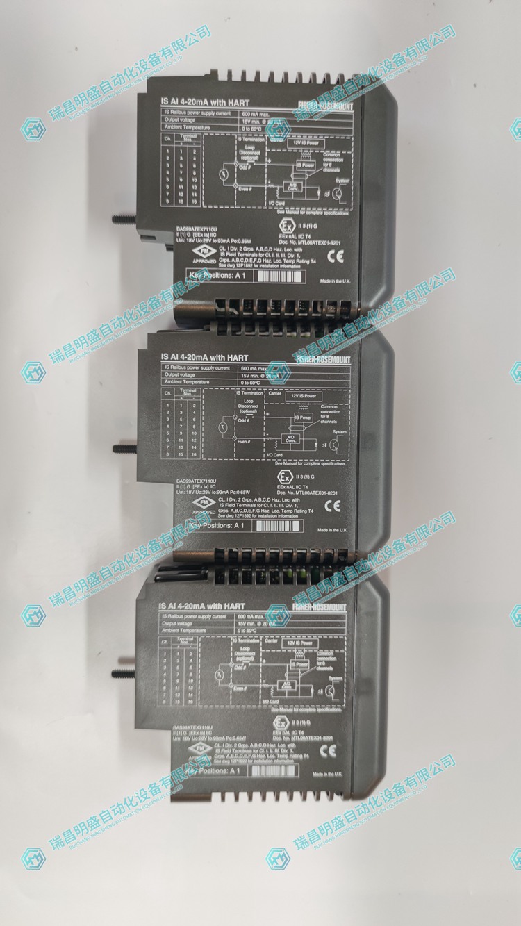 EMERSON VE4012S2B1 数字量输入输出信号模块