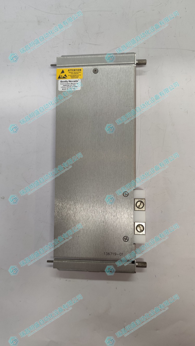  BENTLY 136719-01 接地I/O模块