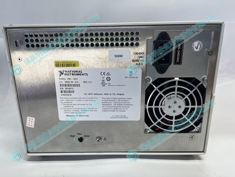 NI PXI-1031 机箱机架