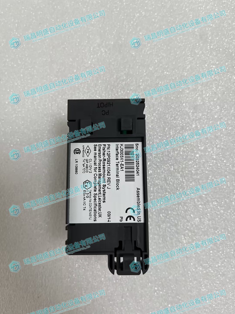 EMERSON KJ3003X1-EA1 接口接线端子