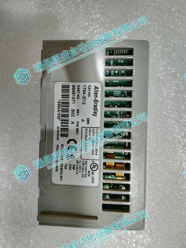 AB 1794-IE12输入/输出模块标准工业电源。