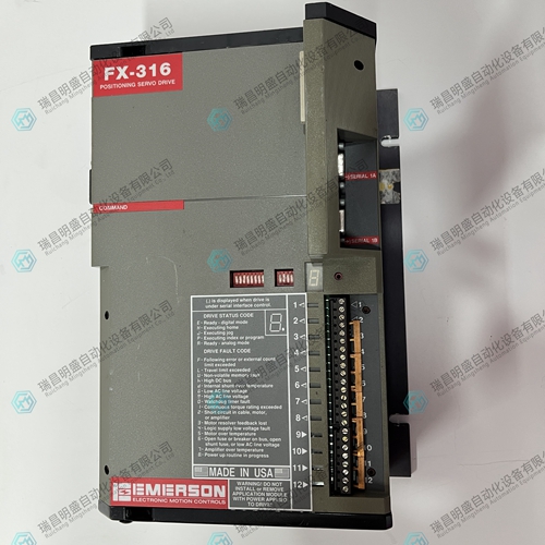 Emerson  FX-316 960132-01 定位伺服驱动器