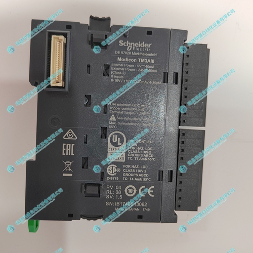 Schneider TM3AI8模拟量输入模块