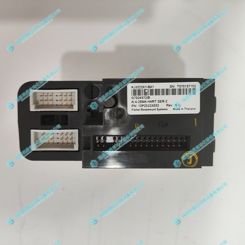 EMERSON KJ4110X1-BA1伺服冗余系统